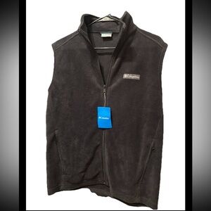 NWT Mens Medium Columbia fleece vest